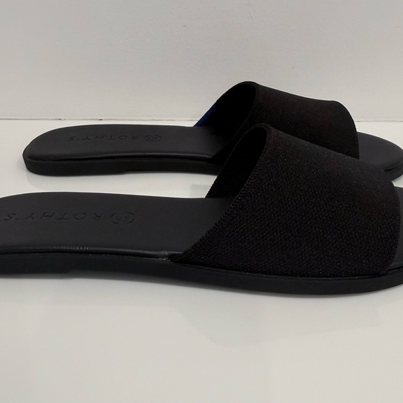 NWT Rothy’s RARE slide sandal Black - Size 7 - Picture 3 of 8